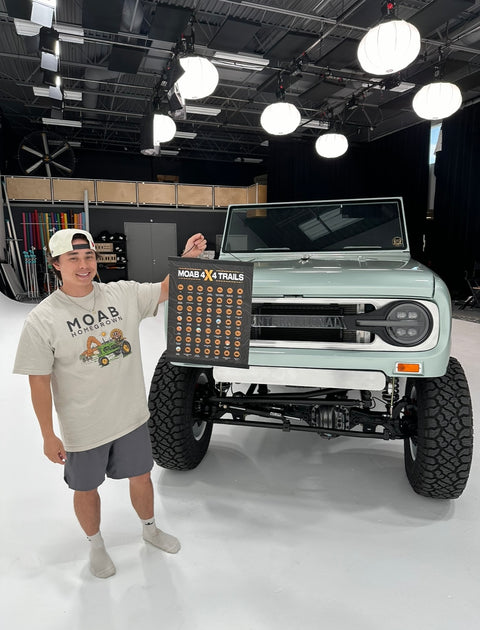 Moab 4x4 Trails Scratch off Poster