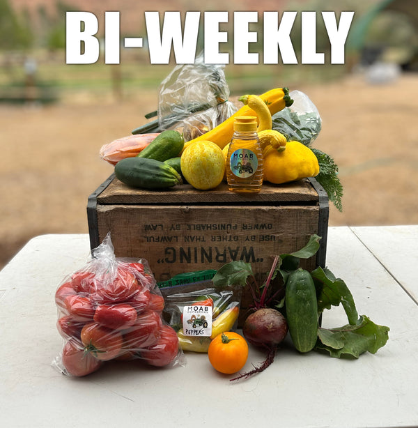 2026 Fresh Veggie CSA Basket (Bi-Weekly - Half Season 8 Weeks)